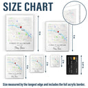Summer, Gift For Couples, Travel, Romantic, Location Map - Location Map Travel Keepsake For Family And Friends - Personalized Acrylic Magnet