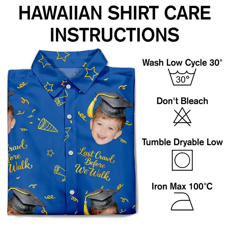 Happy,Graduation,Funny,Family,Gift For Boyfriend,Gift For Girlfriend,Gift For Women,Gift For Men,Gift For Mother,Gift For Father,Gift For Grandpa,Gift For Grandma - Look Who Graduation - Personalized Hawaiian Shirt