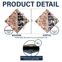 Graduation,Gift For Yourself,Gift For Daughter,Gift For Sisters,Gift For Bestie,Happy - Custom Photo Faux Rhinestone She Believed She Could - Personalized Graduation Cap Topper