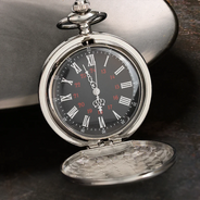 Custom Photo,Memorial,Sad - Custom Photo Memorial My Mind Still Talks To You - Personalized Pocket Watch