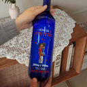 Gift For Couples,Love,Gift For Husband,Gift For Wife,Gift For Boyfriend,Gift For Girlfriend,LGBT - Calendar I Met You Liked You Love You Forever - Personalized Bottle Light