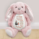Gift For Grandma,Gift For Grandkids,Grandma,Grandkids,Love,Easter - I Filled It With My Wishes Grandmother Granddaughter 3D Effect - Personalized Soft Toy Bunny