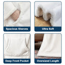 Dog Lovers,Funny - My Dog Cuddling Blanket - Personalized Wearable Blanket With Sleeves