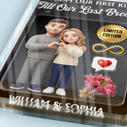 Custom Photo,Art Design,Gift For Couples,Romantic,Photo - Toybox Figure - Custom Photo Toybox Figure You & Me We Got This Couple Limited Edition - Personalized Custom Shaped Acrylic Plaque