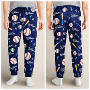 Christmas, Gift For Mother, Gifts For Her, Happy, Icon, Mom - Children, Softball - Christmas Gift For Sports Lovers - Personalized Coquette Bow Star Lightning Pajama Pants