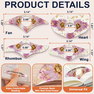 Spread Those Pages Like A Good Girl - Personalized Resin Flower Page Holder