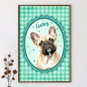 Custom Photo, Pet Lovers, Pet Mom, Happy - Custom Photo Realistic Watercolor Art Pet Portrait Cute Gift - Personalized Poster
