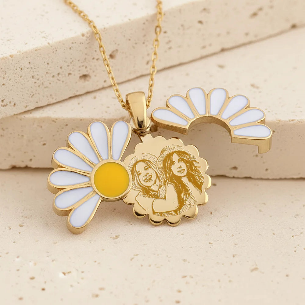 Gift For Yourself,Gift For Women,Gift For Sisters,Gift For Bestie,Gift For Wife,Gift For Girlfriend,Gift For Mother,Gift For Grandma,Gift For Daughter,Dog Mom,Cat Mom,Pet Mom,Love - Custom Photo Pencil Sketch Portrait Jewelry For Women - Personalized Hidden Message Necklace