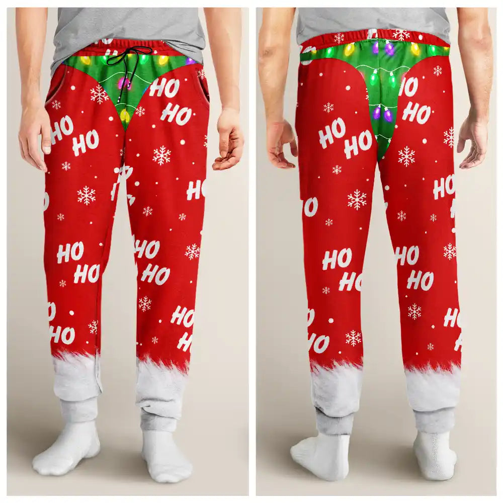 Christmas, Gift For Men, Gift For Yourself, Gifts For Him, Humorous, Icon - Funny Gag Gift For Husband Dad Brother - Personalized Christmas Character Costume Pajama Pants