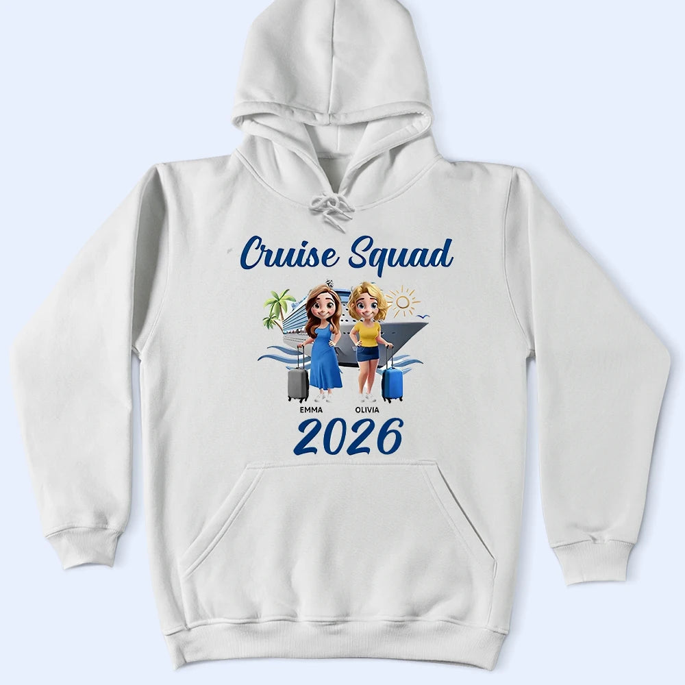Cruise Squad Bestie - Personalized T Shirt