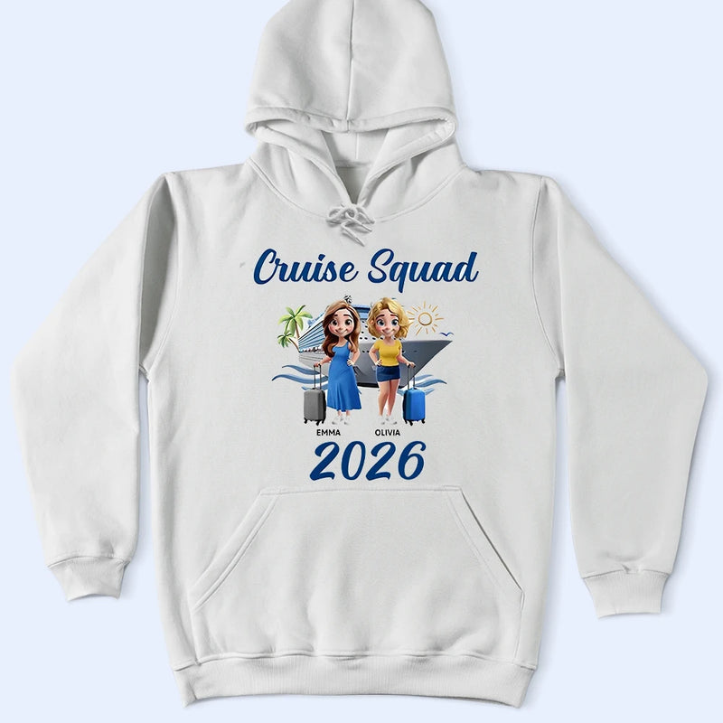 Cruise Squad Bestie - Personalized T Shirt