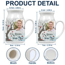 Custom Photo Memorial I'm Always With You - Personalized Ceramic Flower Vase