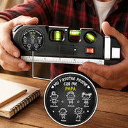 Gift For Men,Gift For Father,Gift For Boyfriend,Gift For Couples,Gift For Husband,Gift For Grandpa,Gift For Uncle,Non-Eng,Icon,Adorable - This Awesome Grandpa Belongs To Gift For Men Grandfather Daddy Uncle - Personalized Laser Level Tool