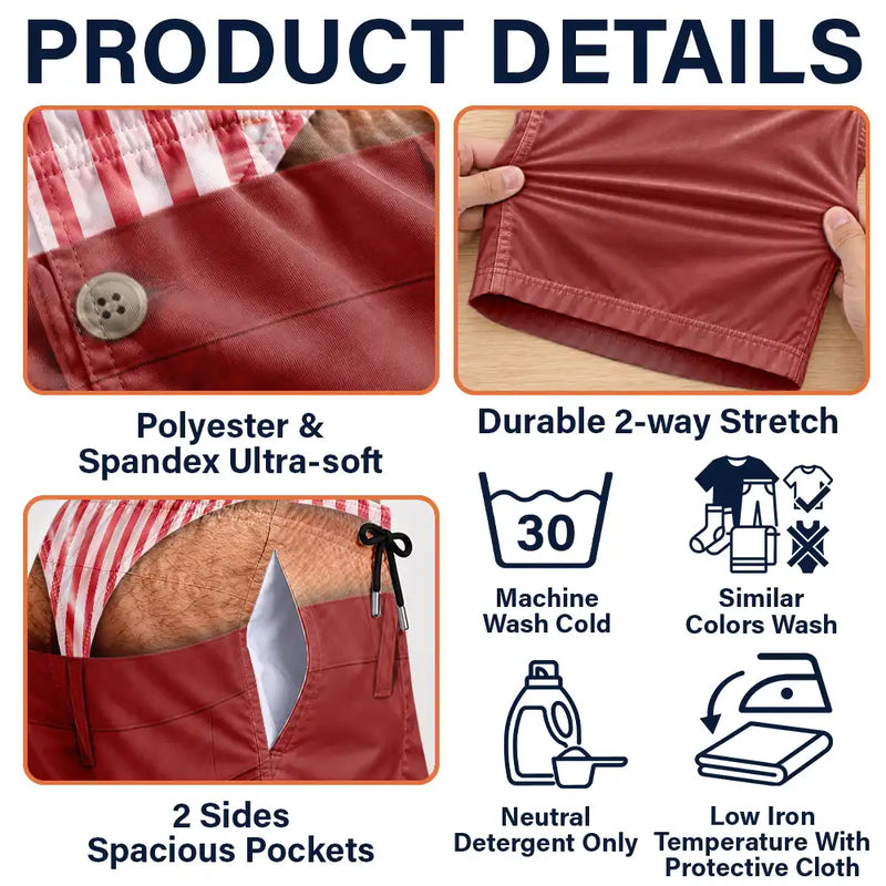 Top Market,Humorous,Gift For Men,Golf,Gift For Yourself,Icon - Funny Butt Illusion Gifts For Golf Sports Lovers - Personalized Casual Shorts