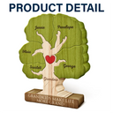 Gift For Grandpa,Gift For Grandma,Love,Gift For Grandkids - Grandkids Make Life Grand - Personalized Custom Shaped Wooden Puzzle