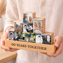 Gift For Couples,Gift For Husband,Gift For Wife,Gift For Boyfriend,Gift For Girlfriend,Love - Custom Photo Couple You And Me We Got This - Personalized Wooden Stacking Photo Blocks