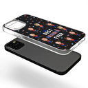 Gift For Mother,Gift For Grandma,Happy,Gift For Father,Gift For Grandpa,Independence Day,Photo,Icon,Humorous - Custom Photo Stars & Stripes Best Dad Mom Grandpa Grandma Ever - Personalized Clear Phone Case