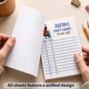 Gift For Colleagues,Humorous,Icon - Funny Chicken Don’t Want To-do List - Personalized Notepad