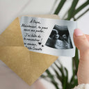 Gift For Husband,Gift For Boyfriend,Gift For Yourself,Gift For Men,Parents,Gift For Father,New Dad,New baby,Happy,French,Expecting Dad,Non-Eng,Photo,Adorable - Photo Personnalisable Maintenant Tu Peux Aussi Me Porter - Carte De Portefeuille En Aluminium Personnalisée