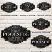 Backyard,Patio - Backyard Bar And Grill Good Friends Good Times - Personalized Cutout Metal Sign