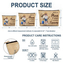 Gift For Yourself,Gift For Women,Gift For Men,Travel,Happy - All My Travel Crap - Personalized Cosmetic Bag