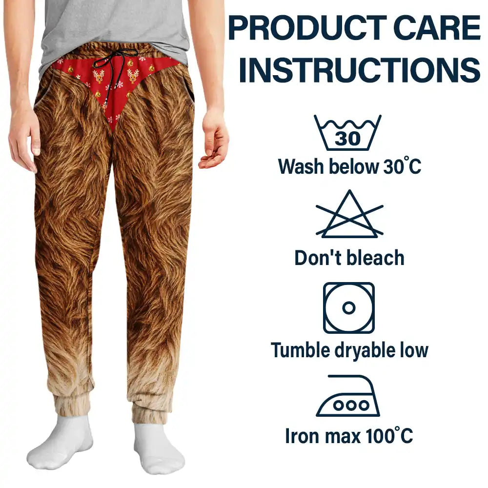 Christmas, Gift For Men, Gift For Yourself, Gifts For Him, Humorous, Icon - Funny Gag Gift For Husband Dad Brother - Personalized Christmas Character Costume Pajama Pants
