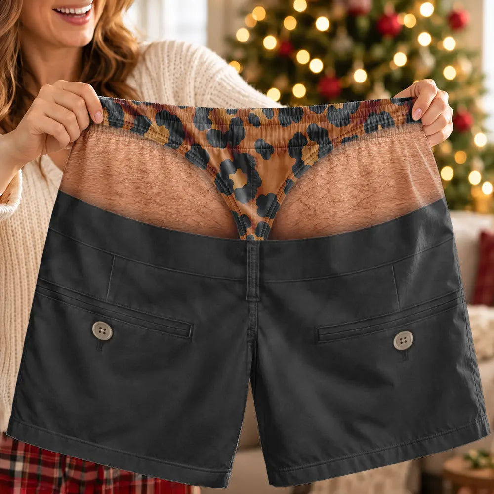 Top Market,Humorous,Gift For Men,Golf,Gift For Yourself,Icon - Funny Butt Illusion Gifts For Golf Sports Lovers - Personalized Casual Shorts