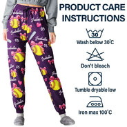 Christmas, Gift For Mother, Gifts For Her, Happy, Icon, Mom - Children, Softball - Christmas Gift For Sports Lovers - Personalized Coquette Bow Star Lightning Pajama Pants