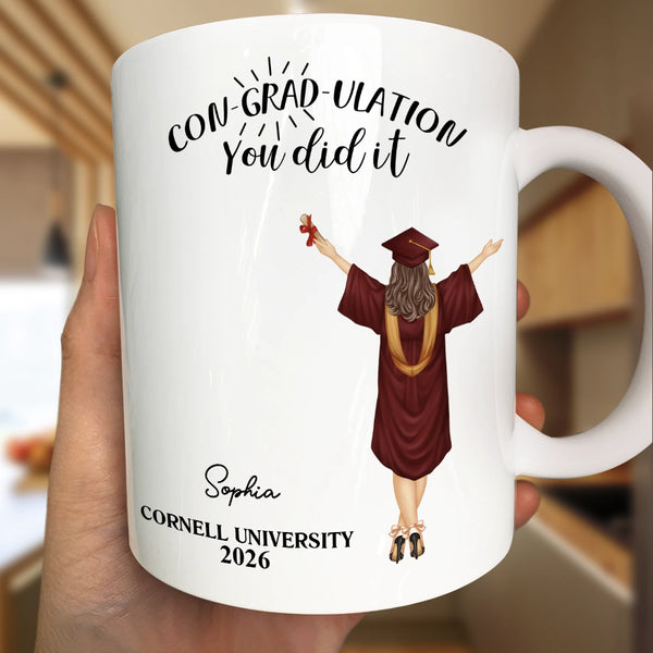 You Did It - Personalized Mug