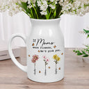 If Nanas Were Flowers I'd Pick You Mom Grandma - Personalized Ceramic Flower Vase