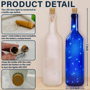 Gift For Bestie - Birth Flower Grow An Old Friend Bestie - Personalized Bottle Light