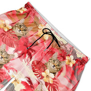 Custom Photo Beach Summer Tropical Fun Face Vacation Vibe - Personalized Unisex Beach Shorts