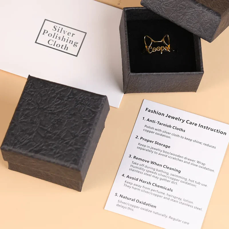 Gift For Couples,Gift For Husband,Gift For Wife,Gift For Boyfriend,Gift For Girlfriend,Gift For Sibling,Gift For Sisters,Gift For Bestie - Heart Binding Name Initials - Personalized Custom Shaped Ring