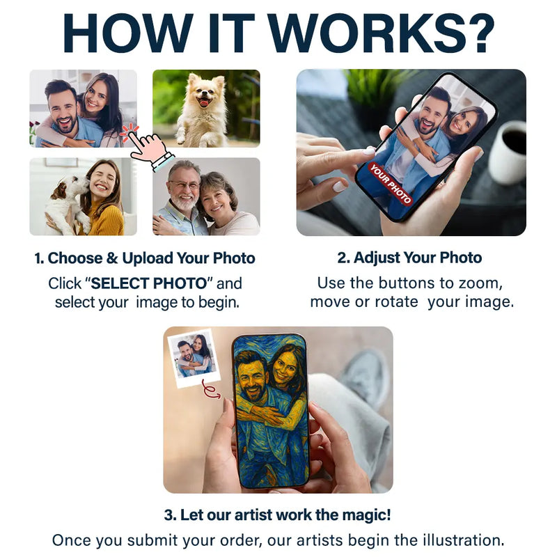 Gift For Couples,Gift For Husband,Gift For Wife,Gift For Boyfriend,Gift For Girlfriend - Custom Photo You & Me We Got This Under Starry Night - Personalized Heart Memorial Garden Stone