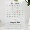 Gift For Couples,Gift For Husband,Gift For Wife,Old Couples,Parents,Gift For Mother,Gift For Father,Gift For Sibling,Gift For Sisters,Gift For Brothers,Family,Love - Family Love Keepsake - Personalized Vertical Rectangle Acrylic Plaque