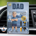 Gift For Husband,Gift For Yourself,Gift For Men,Gift For Father,Gift For Grandpa,Non-Eng,Photo - Toybox Figure,Humorous - Custom Photo Toybox Figure Dad Grandpa Limited Edition - Personalized Acrylic Car Vent Clip