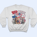 America 250th,Custom Photo,Independence Day,Art Design,Pet Lovers,Playful,Photo - US Theme Accessories 3D Cartoon - Custom Photo 3D Cartoon With US Accessories Red White Meow - Personalized T Shirt