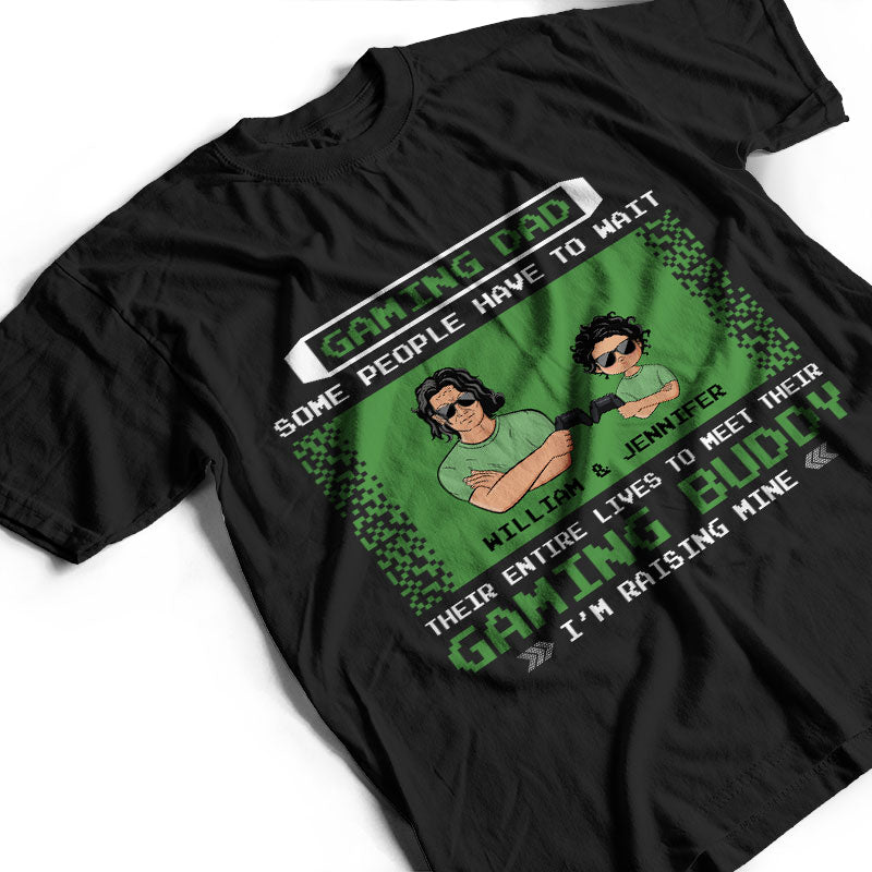 Gaming Dad - Gift For Father - Personalized Custom T Shirt