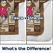 Reading Easily Distracted By Dogs Cats - Gift For Reading Lovers, Pet Lovers - Personalized Fleece Blanket