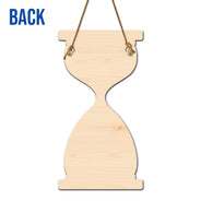 Yoga In Progress - Gift For Yoga Lovers - Personalized Custom Shaped Wood Sign