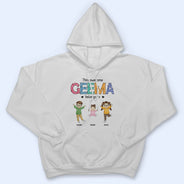 This Awesome Nana Belongs To - Gift For Mother, Grandma - Personalized T Shirt