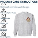 Custom Photo Portrait One Line - Gift For Yourself, Family, Couples, Pet Lovers - Personalized Embroidered Sweatshirt