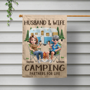Making Memories One Campsite At A Time - Personalized Flag