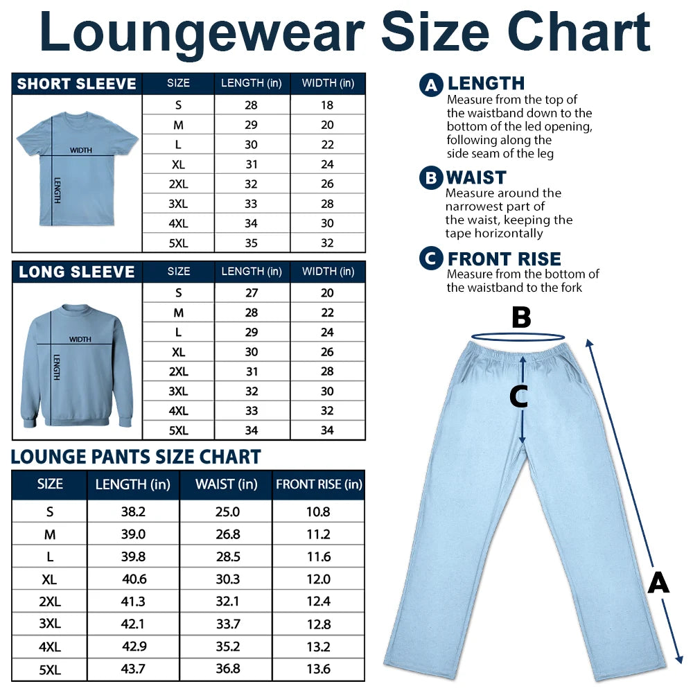 Romantic,Gift For Couples,Custom Text - Matching Couple Plaid Pattern - Personalized Loungewear Set