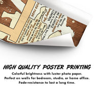 Meeting You Was Fate Family Old Couple Anniversary Gift - Personalized Custom Poster