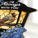 Memorial,Sad,Gift For Yourself,Gift For Daughter,Gift For Son - Memorial Cardinal Lantern - Personalized Plug-in Night Light