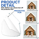 Pet Lovers,Love,Christmas,Memorial - Memorial Our House Is Not The Same - Personalized Custom Shaped Acrylic Ornament