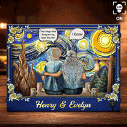 Family,Memorial,Love,Sad,Non-Eng,Vector,Sympathetic - Memorial Still Talk About You Family Starlit Night - Personalized DIY Book Nook Kit