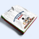 Gift For Husband,Parents,Gift For Yourself,Gift For Men,Gift For Grandpa,Gift For Father,Love,French,Gift For Grandparents,Non-Eng,Vector,Adorable - Mes Personnes Préférées M’appellent Papi - T-Shirt Personnalisé