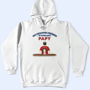 Gift For Husband,Parents,Gift For Yourself,Gift For Men,Gift For Grandpa,Gift For Father,Love,French,Gift For Grandparents,Non-Eng,Vector,Adorable - Mes Personnes Préférées M’appellent Papi - T-Shirt Personnalisé